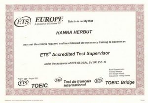 Certyfikat ETS